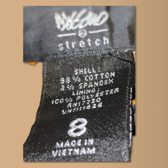 NWT MOSSIMO SKETCH PENCIL LINED SKIRT SIZE 8 - Picture 9 of 16